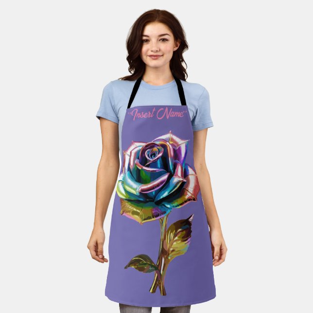 Gilded Petals Apron (Worn)