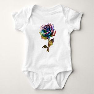 Gilded Petals Baby Bodysuit