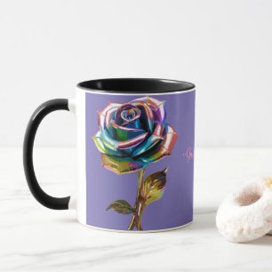 Gilded Petals Mug