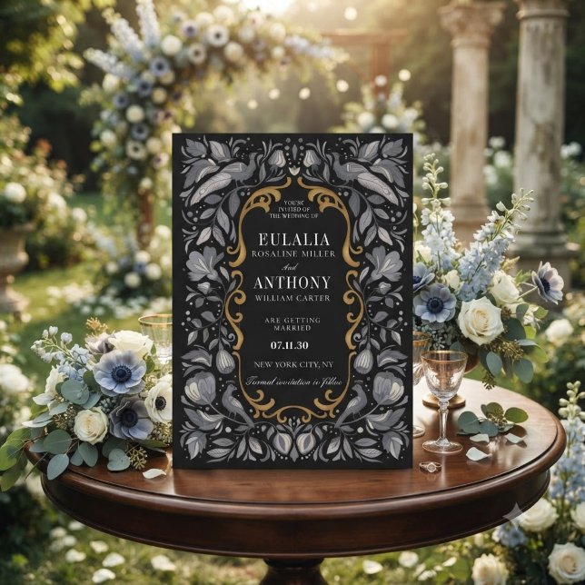 Gilded Royal Elegance Wedding Invitation (Creator Uploaded)