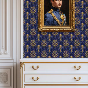Gilded Royal Tuft Princesscore Wallpaper