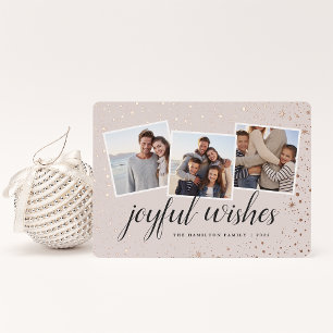 Gilded Stars Photo Collage