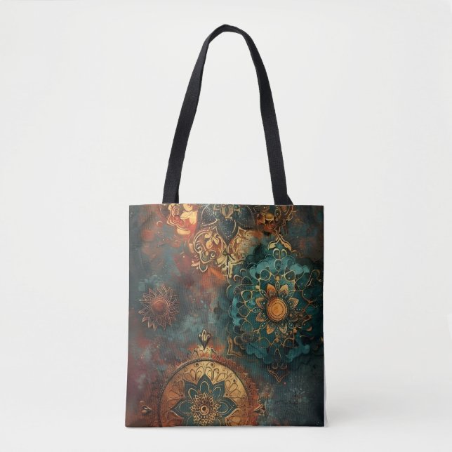 Gilded Whispers Tote Bag (Front)