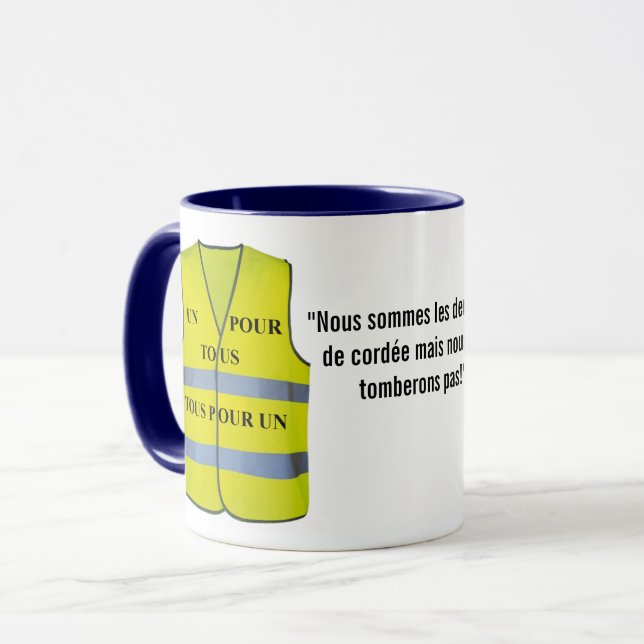 Gilet jaune Mug (Front Left)