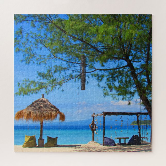 gili beach view jigsaw puzzle (Horizontal)
