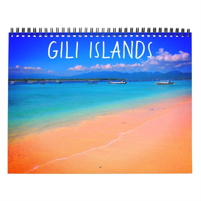 gili islands 2026 calendar (Cover)