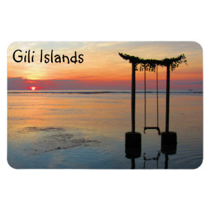gili islands swing magnet