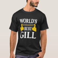 Gill Surname Funny Team Family Last Name World's B