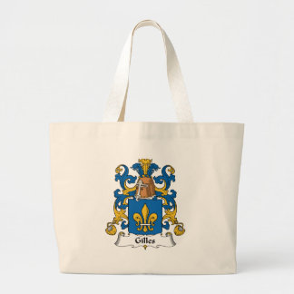 Gilles Family Crest Large Tote Bag
