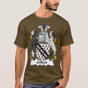 Gillett Coat of Arms Family Crest  T-Shirt
