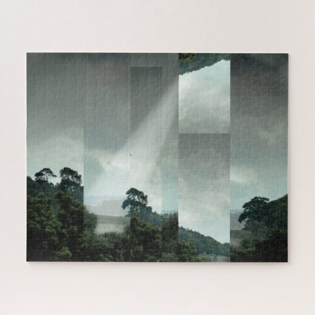 Gillingham Chopped Jigsaw Puzzle (Horizontal)