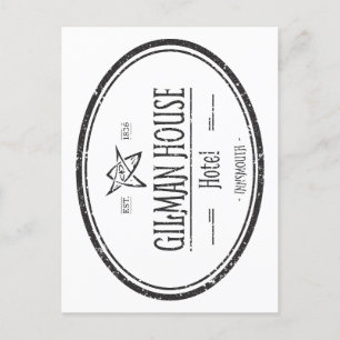 Gilman House Innsmouth Lovecraftian Postcard