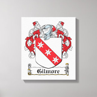 Gilmore Family Crest Canvas Print