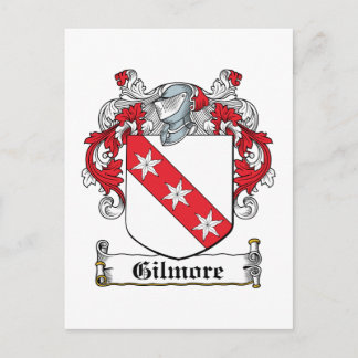 Gilmore Family Crest Postcard