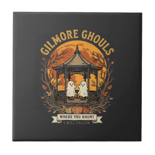 Gilmore Ghouls Halloween Ghost Gazebo Design_1 Tile