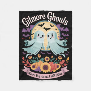 Gilmore Ghouls Where You Haunt8 Fleece Blanket
