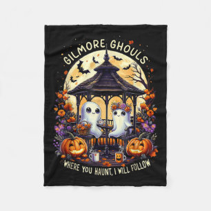 Gilmore Ghouls Where You Haunt I Will Follow Hallo Fleece Blanket