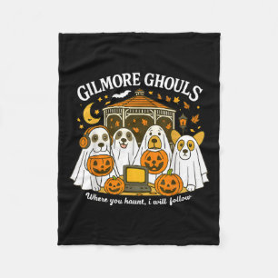 Gilmore Ghouls Where You Haunt I Will Follow Hallo Fleece Blanket
