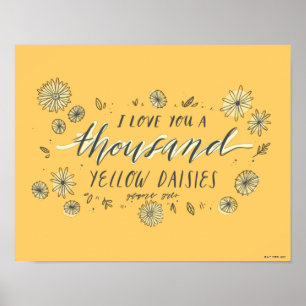 Gilmore Girls   A Thousand Yellow Daisies Poster
