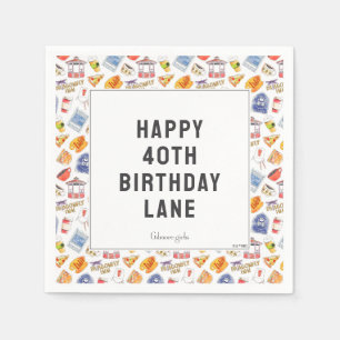 Gilmore Girl's Birthday Napkin