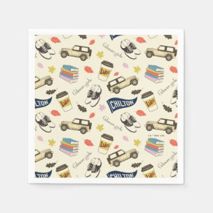 Gilmore Girls Chilton Fall Pattern Napkin