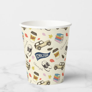 Gilmore Girls Chilton Fall Pattern Paper Cups