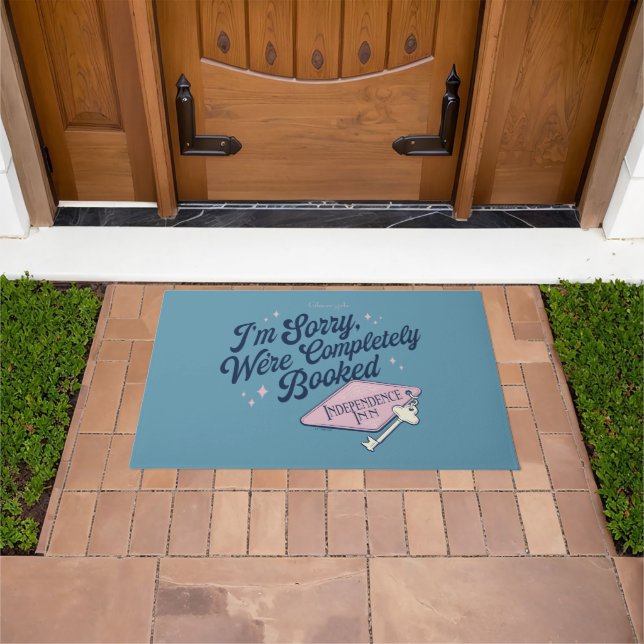 Gilmore Girls Completely Booked Design Doormat (Outdoor)
