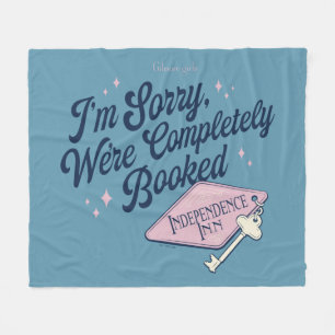 Gilmore Girls Completely Booked Design Fleece Blanket