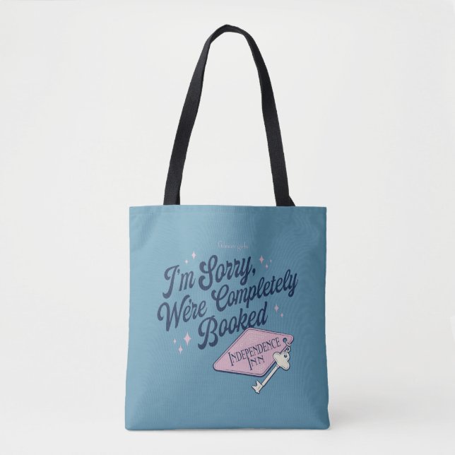 Gilmore Girls Completely Booked Design Tote Bag (Front)