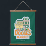 Gilmore Girls | Doose's Market Hanging Tapestry<br><div class="desc">Take a stroll down memory lane with this fun and colourful illustration of Doose's Market, the local grocery store where many Stars Hollow antics unfold. Featuring the quaint exterior with vibrant fruits, vegetables, and the iconic store sign, this design is perfect for fans who appreciate the quirky charm of Taylor...</div>