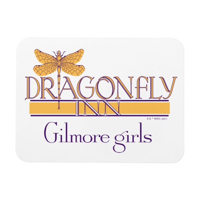 Gilmore Girls | Dragonfly Inn Logo Magnet (Horizontal)