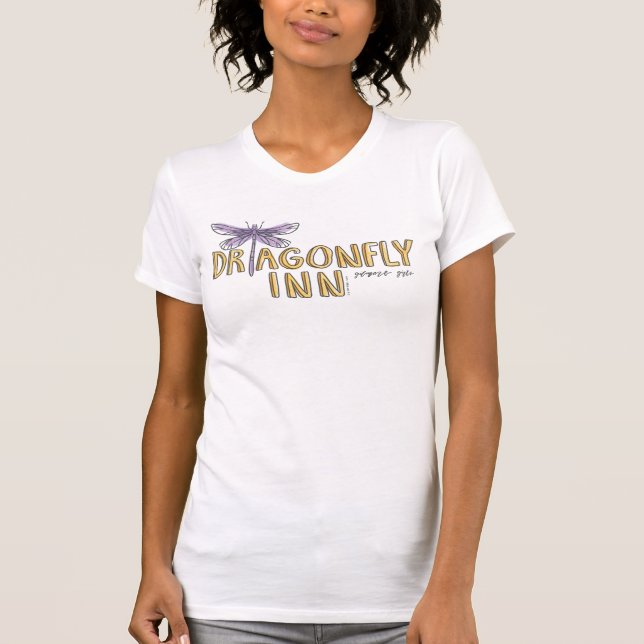 Gilmore Girls | Dragonfly Inn Watercolor Logo T-Shirt (Front)