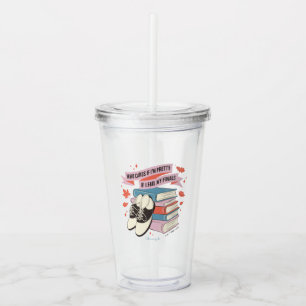 Gilmore Girls Finals Quote Design Acrylic Tumbler