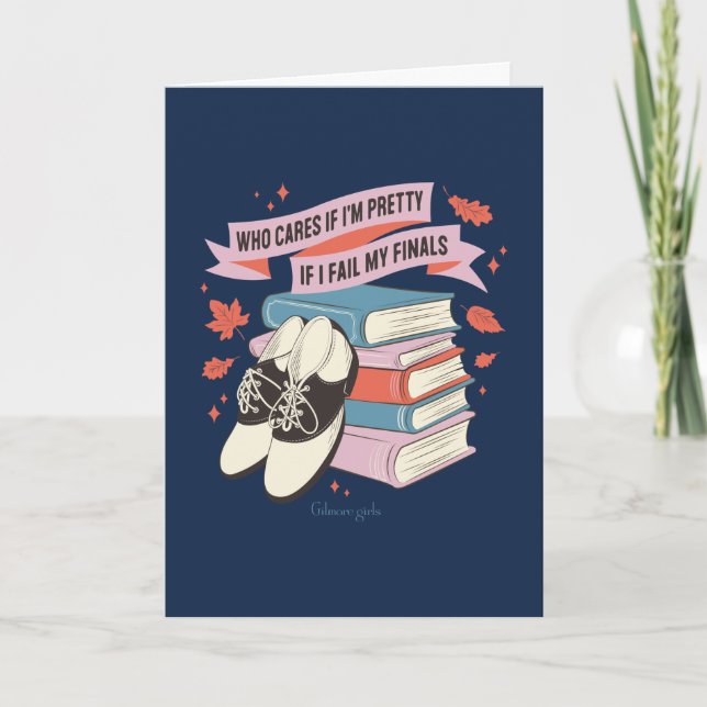 Gilmore Girls Finals Quote Design Card (Front)