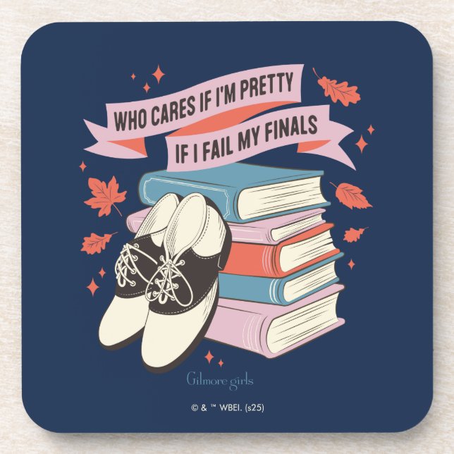 Gilmore Girls Finals Quote Design Coaster (Front)