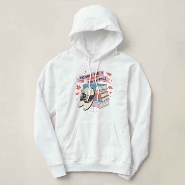 Gilmore Girls Finals Quote Design Hoodie (Design Front)