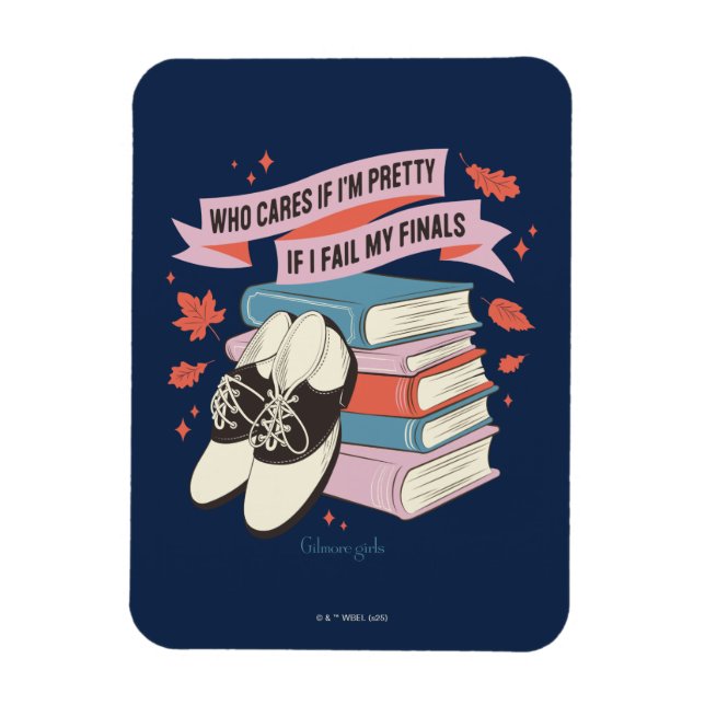 Gilmore Girls Finals Quote Design Magnet (Vertical)