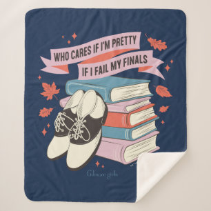 Gilmore Girls Finals Quote Design Sherpa Blanket