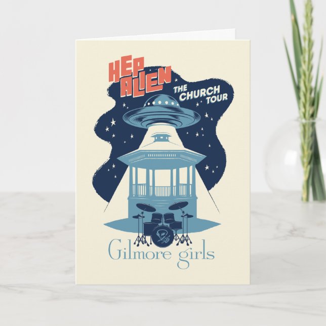 Gilmore Girls Hep Alien Church Tour Card (Front)
