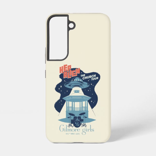 Gilmore Girls Hep Alien Church Tour Samsung Galaxy S22 Case (Back)