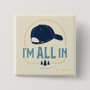 Gilmore Girls I’m All In Luke’s Hat 15 Cm Square Badge