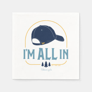Gilmore Girls I’m All In Luke’s Hat Napkin