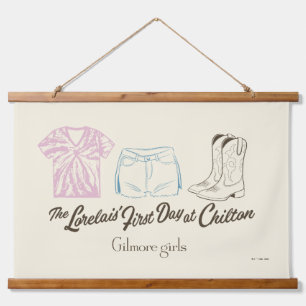 Gilmore Girls Lorelai Chilton Outfit Design Hanging Tapestry