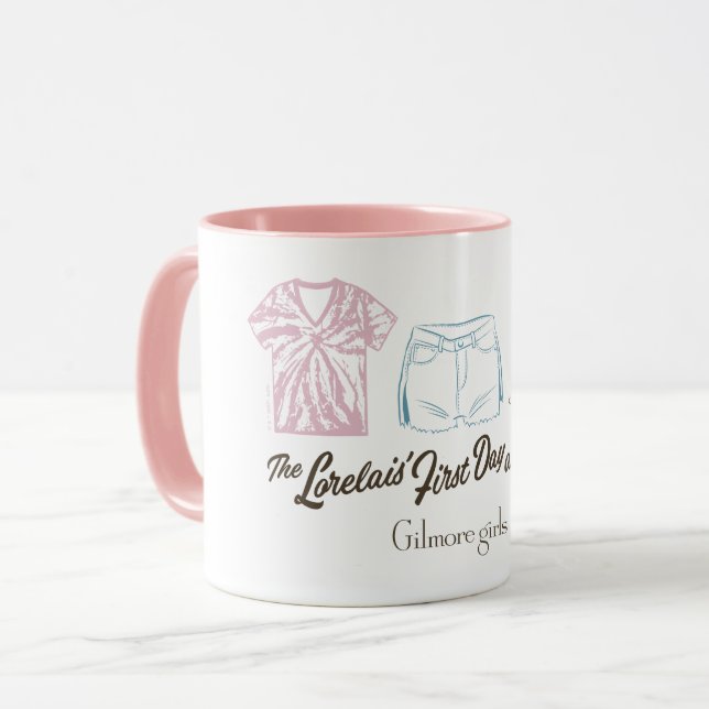 Gilmore Girls Lorelai Chilton Outfit Design Mug (Front Left)