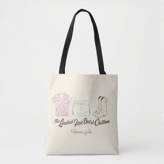 Gilmore Girls Lorelai Chilton Outfit Design Tote Bag (Front)