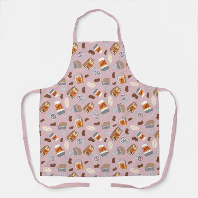 Gilmore Girls | Luke's Diner Coffee Pattern Apron (Front)