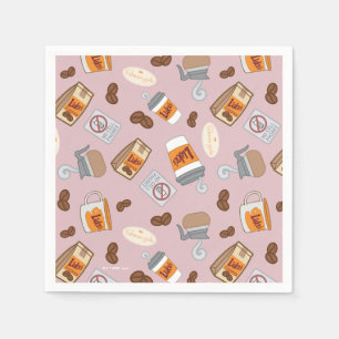 Gilmore Girls   Luke's Diner Coffee Pattern Napkin