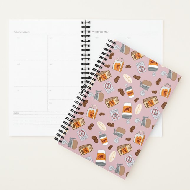 Gilmore Girls | Luke's Diner Coffee Pattern Planner (Display)
