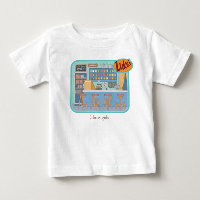 Gilmore Girls | Luke's Diner Graphic Baby T-Shirt (Front)