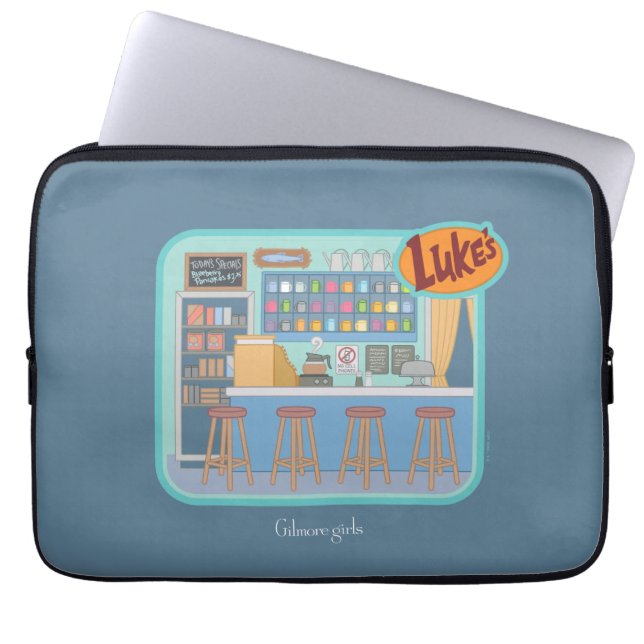 Gilmore Girls | Luke's Diner Graphic Laptop Sleeve (Front)